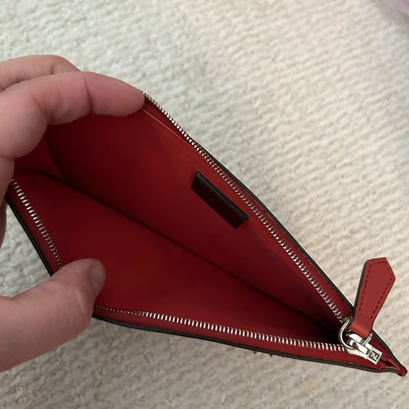 Fendi Orange and Blue Leather Bird Clutch - Picture 11 of 11